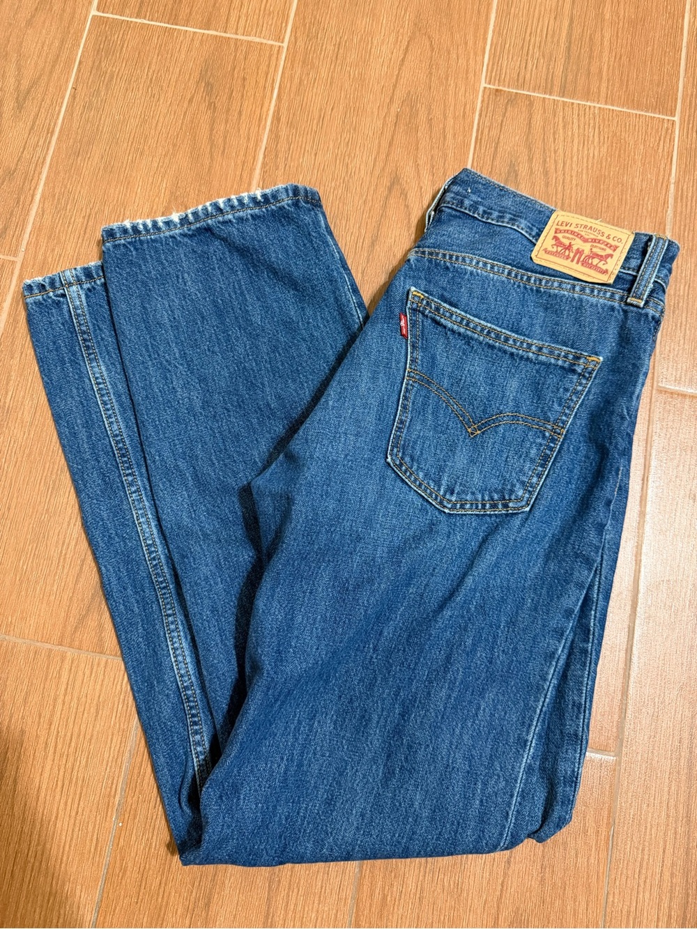 Levi's Classic Blue Denim Jeans